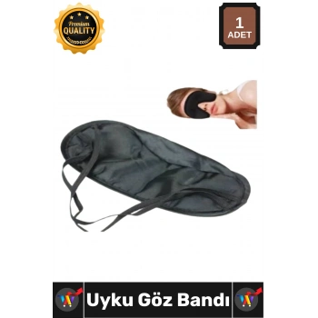 #GözBandı Işık Geçirmez Rahat Yumuşak Konforlu Lastikli Dinlendirici Kaliteli Hafif Uyku Göz Bandı