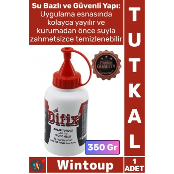 #Tutkal Profesyonel Güçlü Mobilya Marangozluk PVA Su Bazlı Yapıştırıcı Beyaz Ahşap Tutkalı 350 Gr