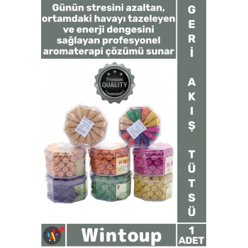 #Tütsü Şelale Etkili Meditasyon Yoga Aromaterapi Doğal Esanslı Mistik Dekoratif Back Flow Geri Akış