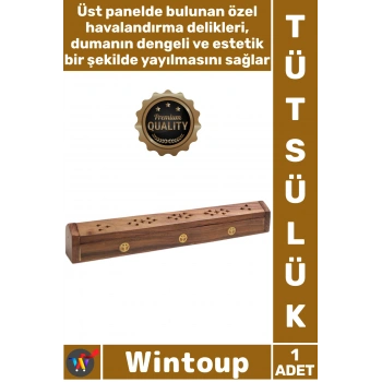 #Tütsülük Doğal Estetik Mistik Meditasyon Yoga Dekoratif Şık Aromaterapi Ahşap Maun Tabut Tütsülük