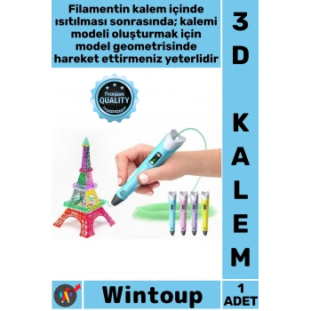 Üç Boyutlu Yazıcı 3D Kalem Pen Printer
