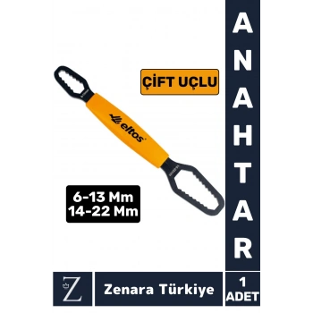 Uzun Ömürlü Ev Banyo Musluk Tamir Montaj Sıkma 6-13 Mm 14-22 Mm Çoklu Çift Taraflı Uç ANAHTAR