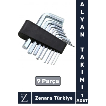 Uzun Ömürlü Ev Montaj Tamirat Vidalama Değiştirilebilir Matkap Ucu 120 Mm ALYAN TAKIMI 9 Parça