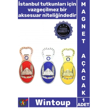 #MagnetAçacak Hediyelik İstanbul Hatırası Mıknatıslı Dekoratif Şık Yöresel Sultanahmet Magnet Açacak
