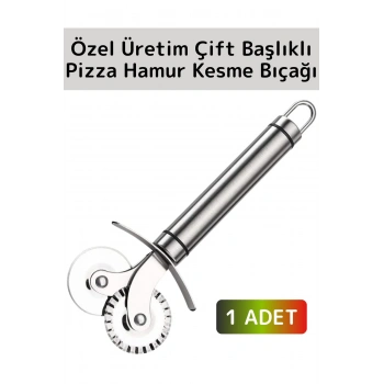 Yüksek Kaliteli Uzun Ömürlü Çift Taraflı Pizza Hamur Kesme Doğrama Şekillendirme Dilimleme Bıçağı