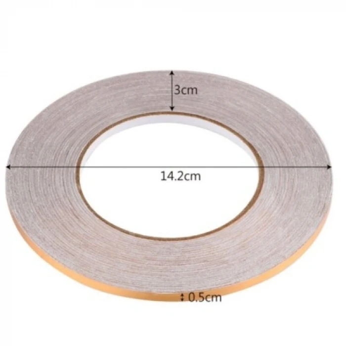 0.5 cm x 50 Metre Gold Fayans Arası Şerit Bant
