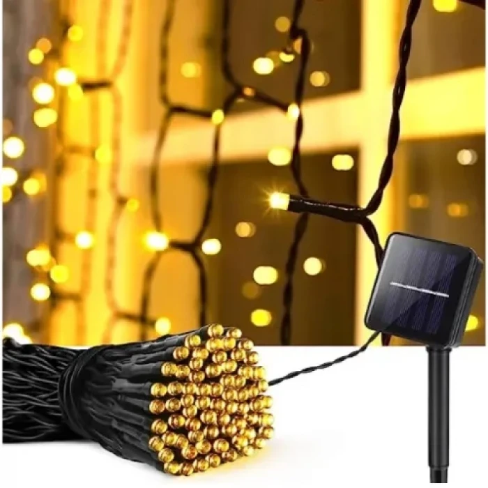 11M 100 LED Solar Gün Işığı