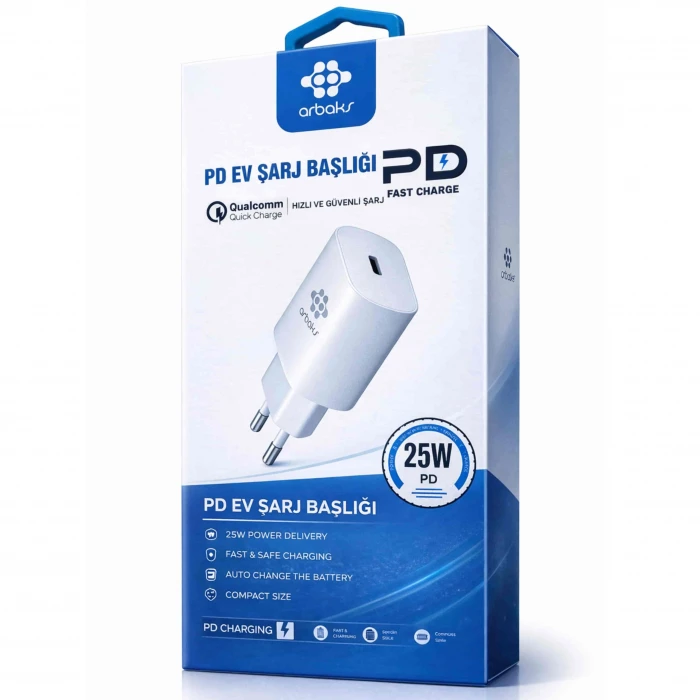 25W PD Şarj Başlığı Arb-407