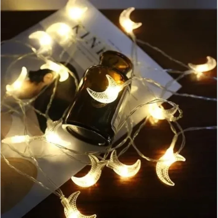 3m 20 LED Ay Figürlü Gün Işığı Lamba
