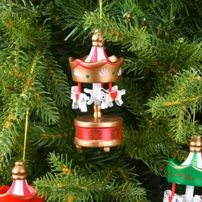 6lı Atlı Karınca Yılbaşı Süsü
