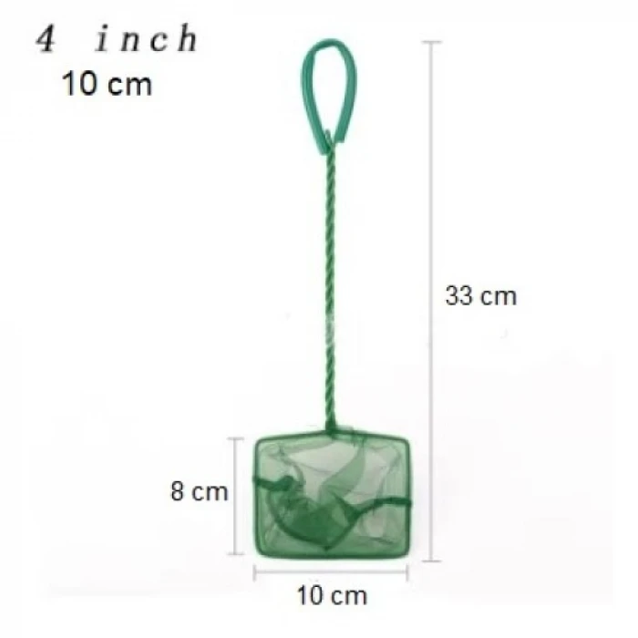 Akvaryum Balık Yakalama Kepçesi 4 inç 10 cm
