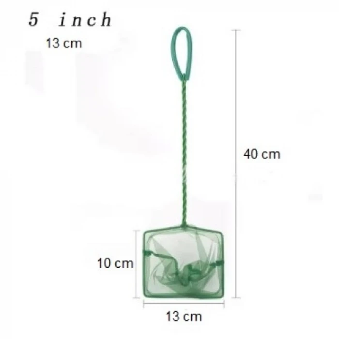 Akvaryum Balık Yakalama Kepçesi 5 inç 13 cm