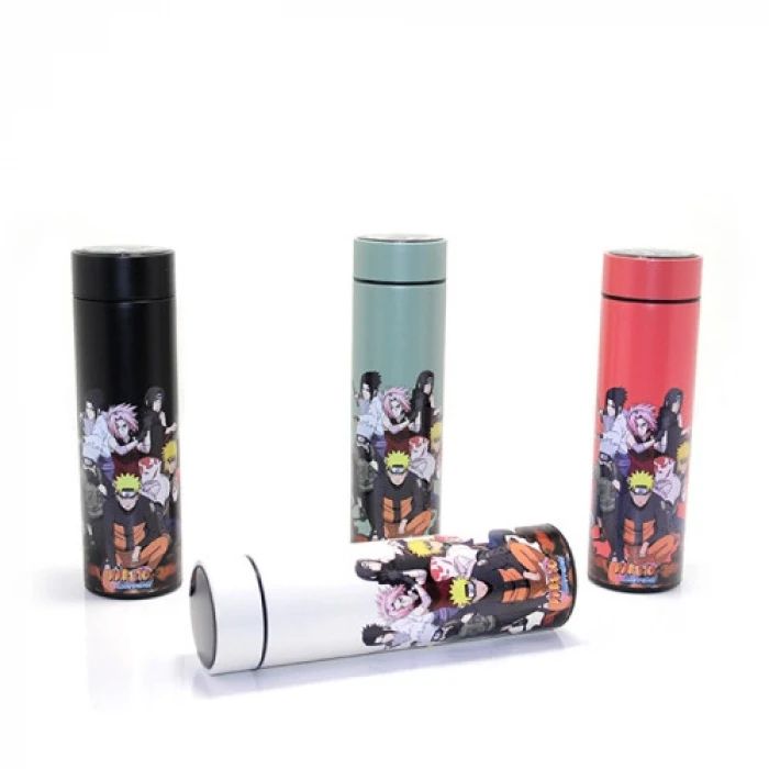 Anime Baskılı Digital Göstergeli Termos 500 ml
