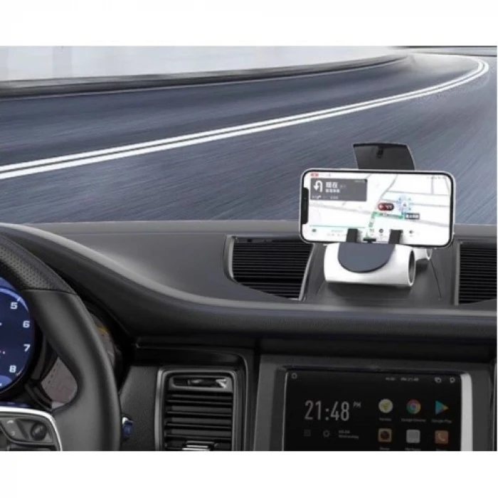 Araba Tasarımlı Araç İçi Telefon Tutucu 360 Dönebilen Ayarlı