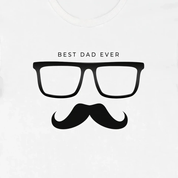 Babalar Günü Hediye Baba Temalı Baskılı Oversize Bisiklet Yaka T-shirt - Beyaz
