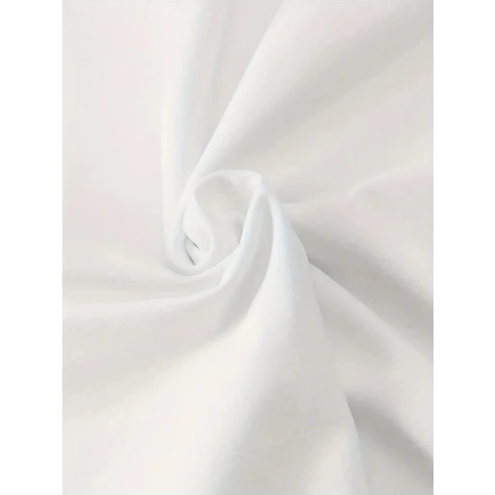 Baskılı Oversize Bisiklet Yaka T-shirt - Beyaz
