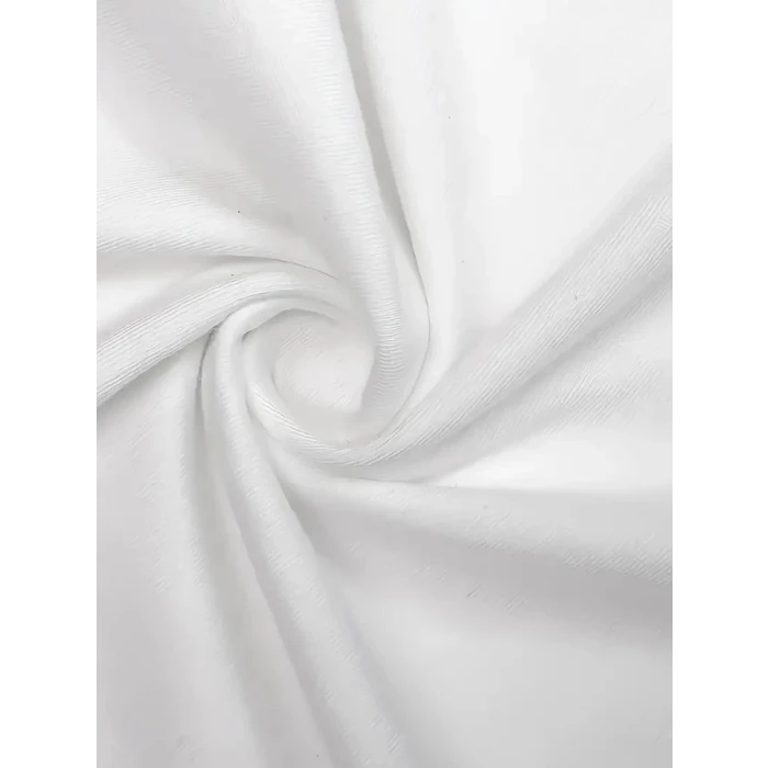 Baskılı Oversize Bisiklet Yaka T-shirt - Beyaz