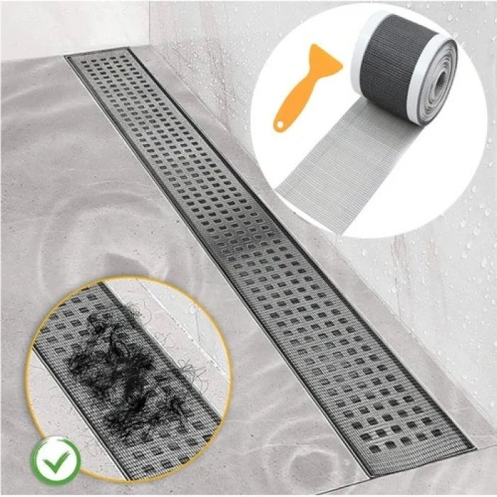 Çok Amaçlı Gider Süzgeci ve Sineklik Tamir Kiti 10 cm * 4 metre
