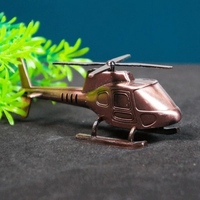 Dekoratif Metal Helikopter
