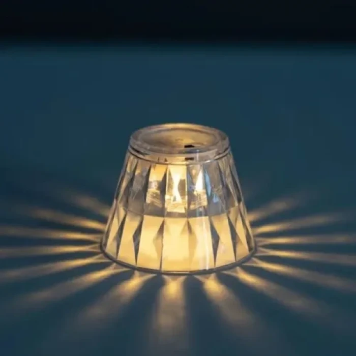 Dekoratif Pilli LED Masa Lambası 12Li