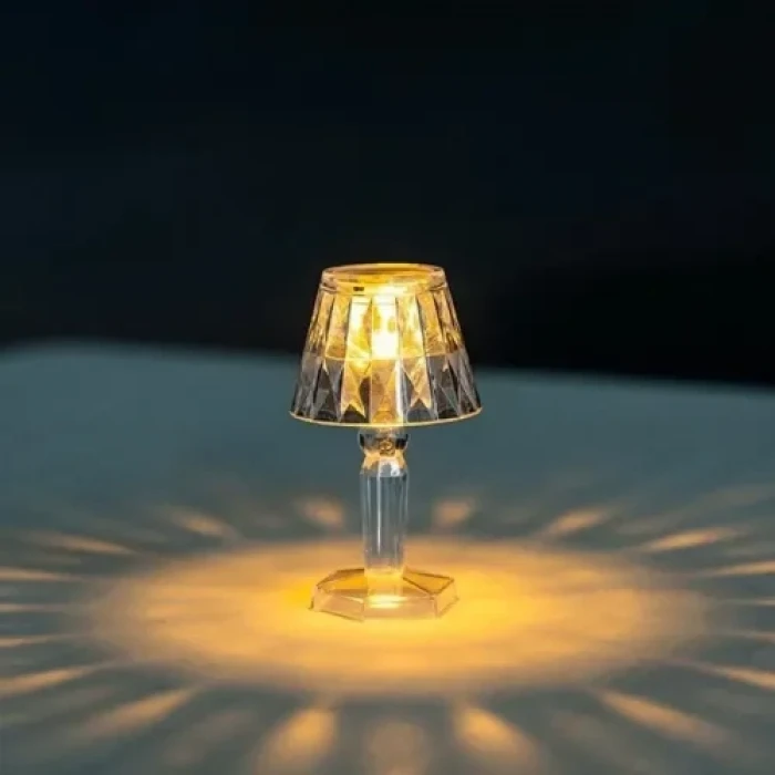Dekoratif Pilli LED Masa Lambası 12Li