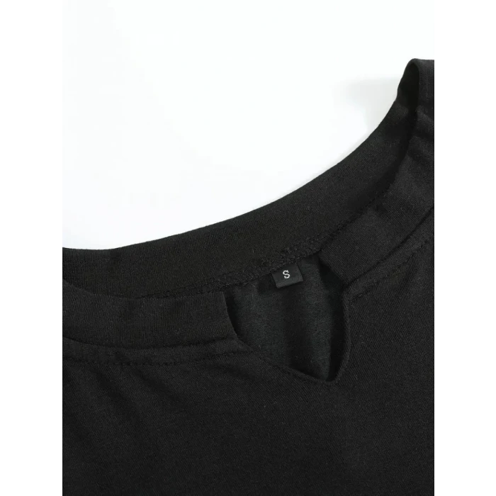 Erkek Kısa Kollu V Yaka Süprem T-shirt