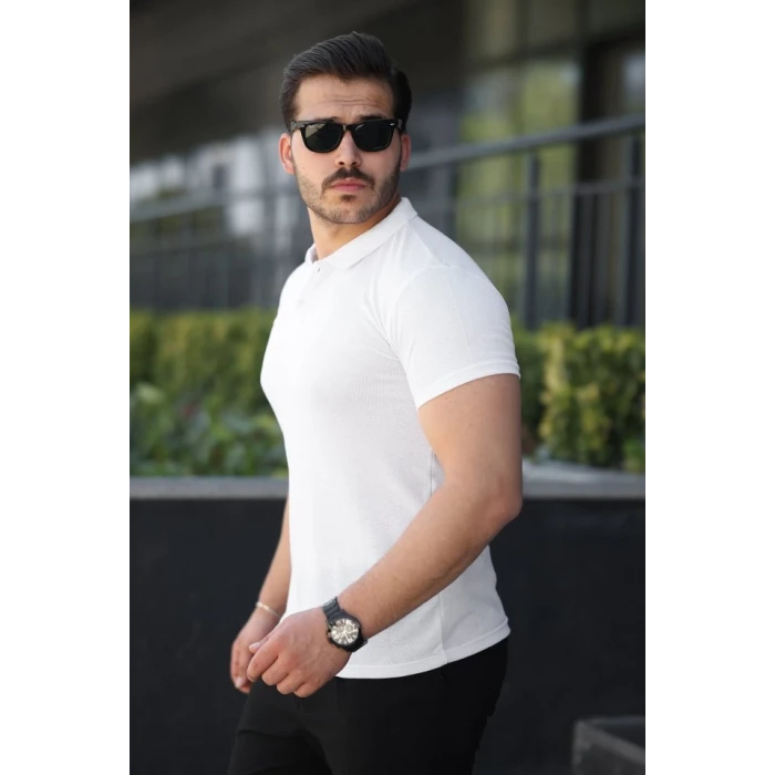 Erkek Kısa Kollu Yakalı Tişört