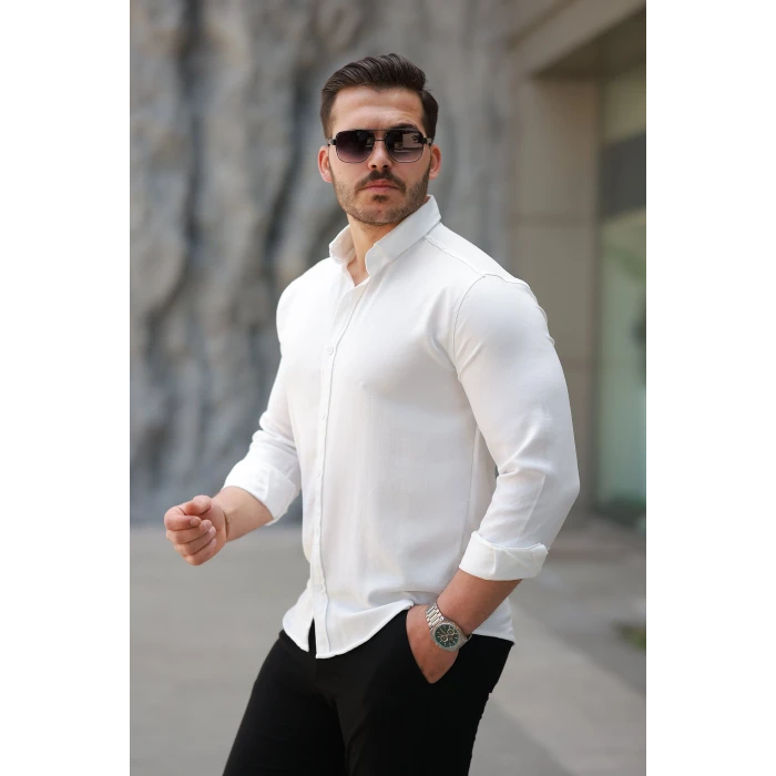 Erkek Uzun Kollu Gömlek