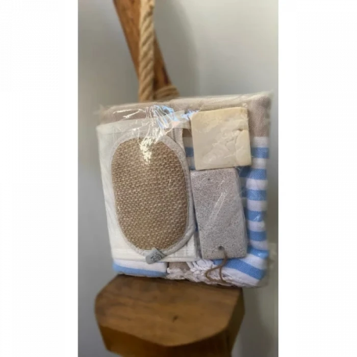 Gelin Damat Hamam Banyo 5Li Set
