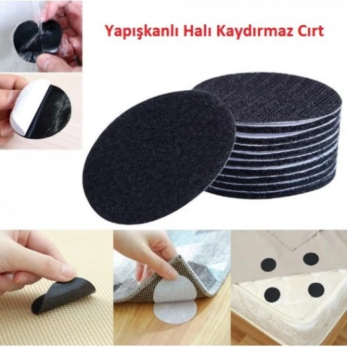 Halı ve Kilim Kaydırmaz Cırt Cırtlı Tutucu Seti