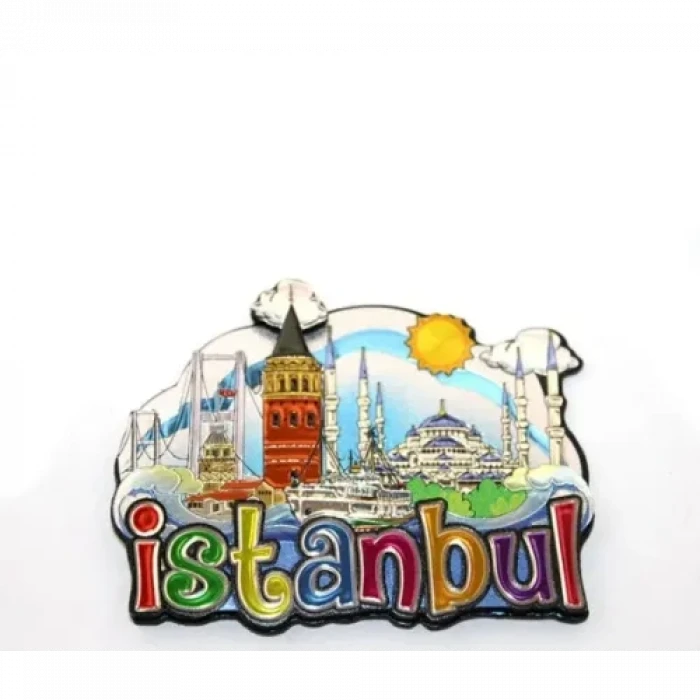 İstanbul Temalı Buzdolapı Süsü Magnet