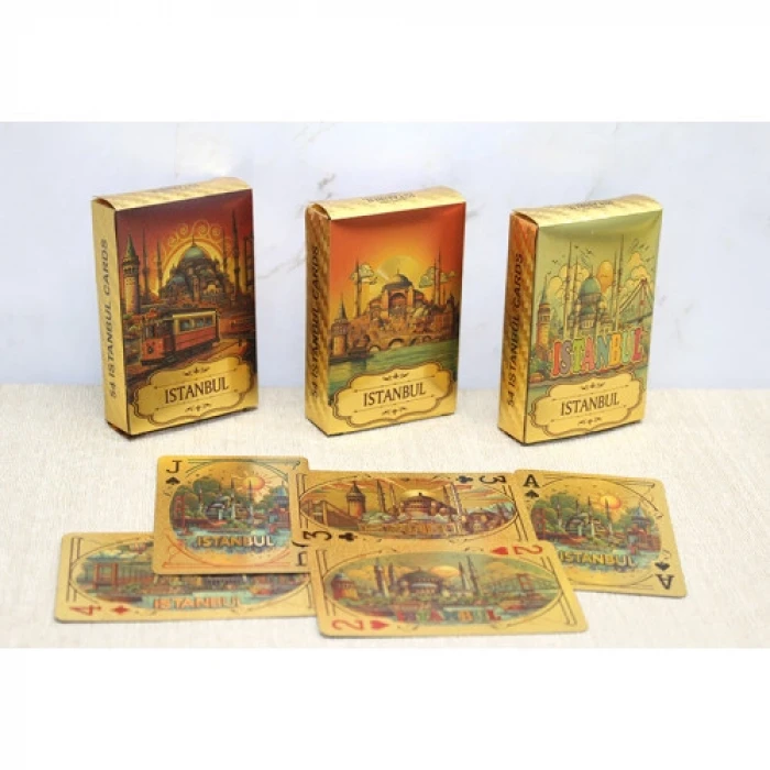 İstanbul Temalı Oyun Kartı