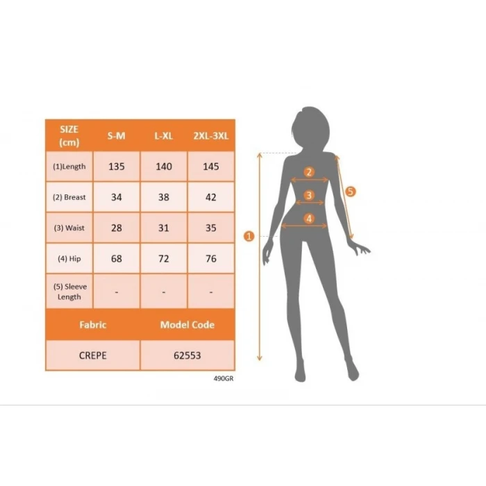 Kadın Omuzlardan Açık Halka Yaka Detaylı Yırtmaçlı Uzun Janjan Krep Elbise