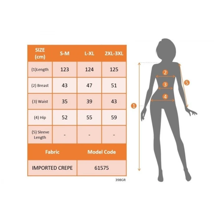 Kadın Tek Omuzu Açık Omuzlardan Kurdela Detaylı Çift Renkli İthal Krep Elbise