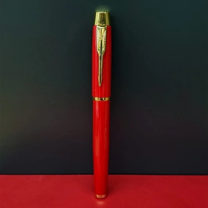 Metal Kırmızı Roller Kalem