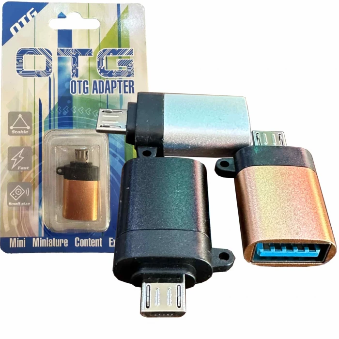 Metal Micro Otg USB Aparat – Dönüştürücü