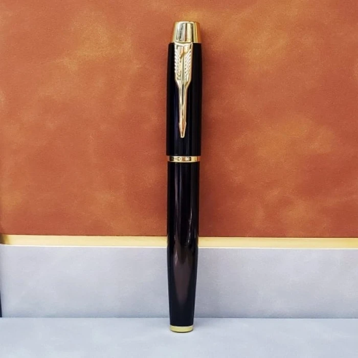 Metal Siyah Gold Kalem