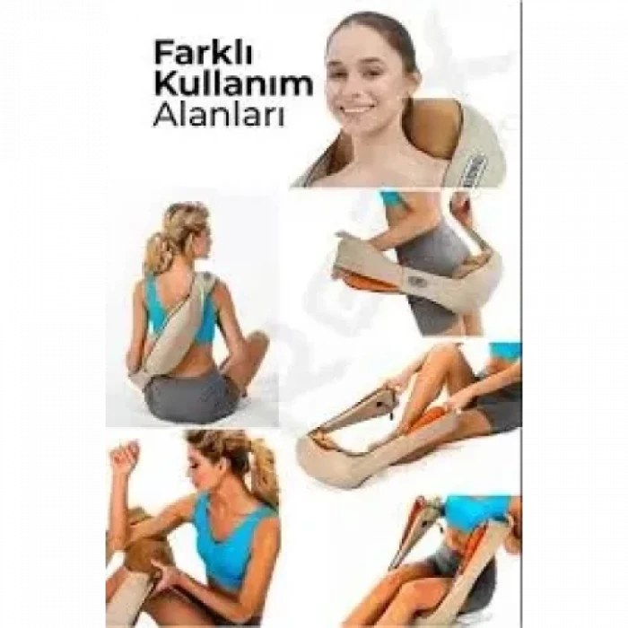 Ovmalı Isıtmalı Boyun Sırtbel Omuz Cihazı Bacak Masaj Aleti