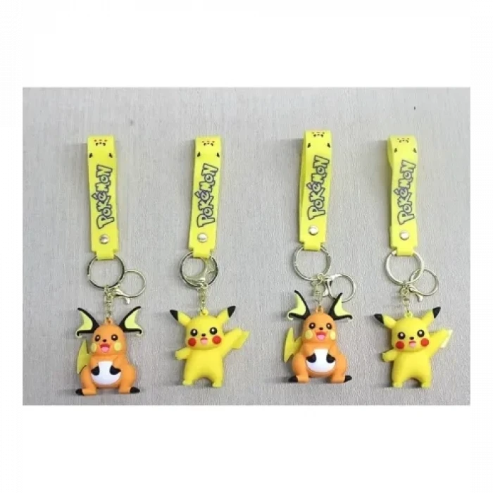 Pikachu Silikon Anahtarlık