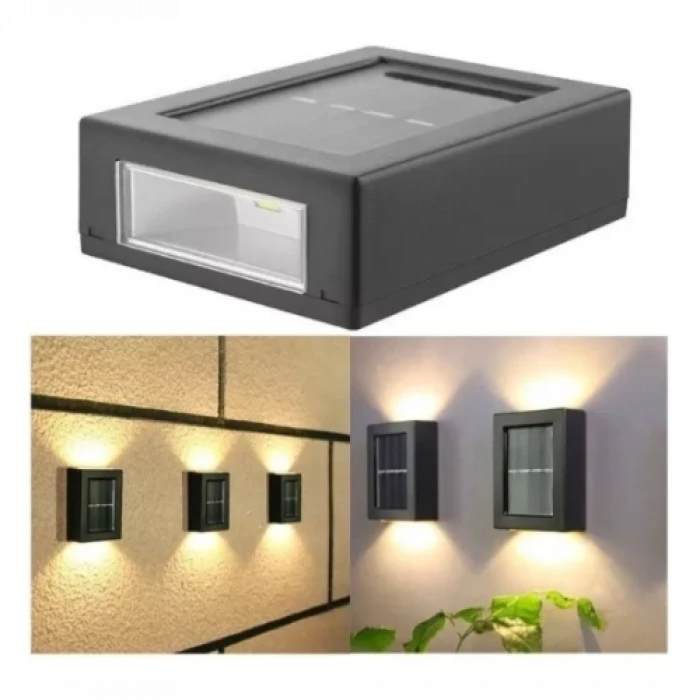 Solar 4 Ledli Duvar Aydınlatması
