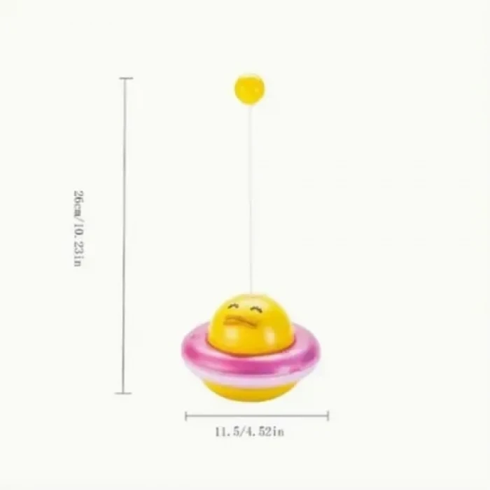 UFO Şekilli Ördek Kedi Oyuncağı