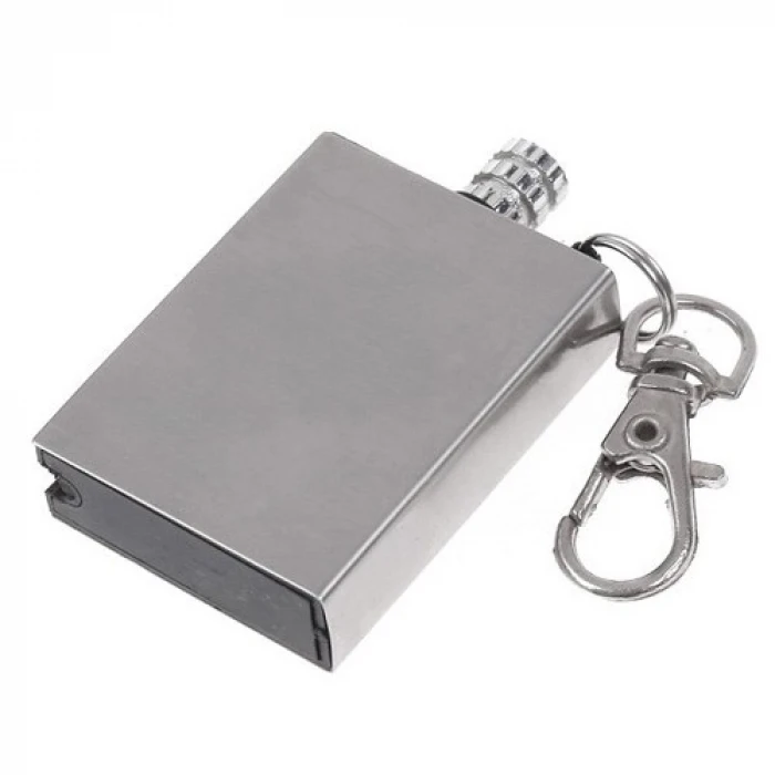 Zippo Benziniyle Çalışan Sonsuz Metal Kibrit & Anahtarlık