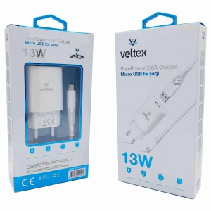 13W 2.6A Micro Şarj Aleti VTX-002