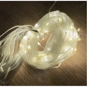 2*2 Perde Led 192 Led Sarı Işık