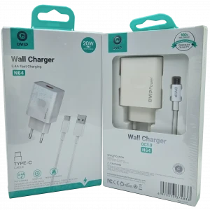 3.4A QC3.0 Usb Type-C Şarj Aleti N64