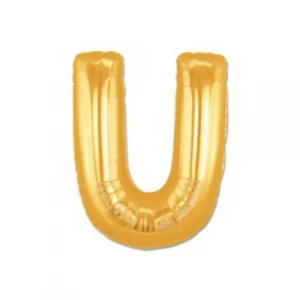 Altın Sarısı Folyo Harf Balon 1 Metre