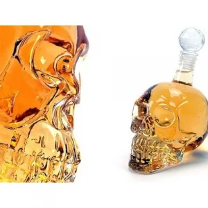 Crystal Head Kuru Kafa Cam Şişe 350 ml