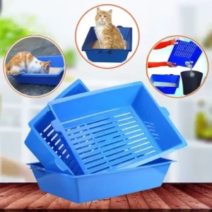 Elekli 3 Katlı Kedi Tuvaleti