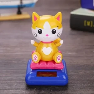 Güneş Enerjili Sallanan Kedi