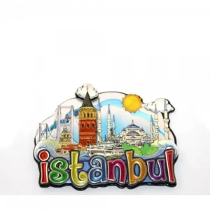 İstanbul Temalı Buzdolapı Süsü Magnet